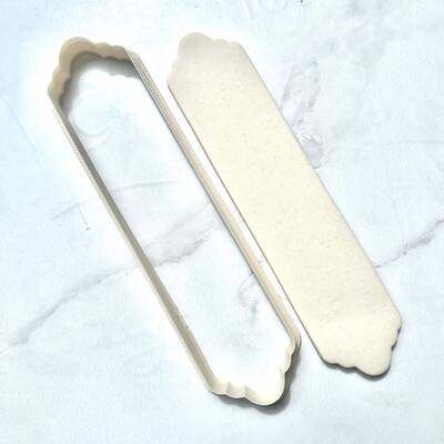 3D Plastic cutter Bookmark Moroccan; 12,5*2,5 cm - 1