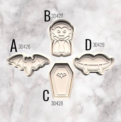 3D-Plastic cutter HALLOWEEN THEME-6 - 1