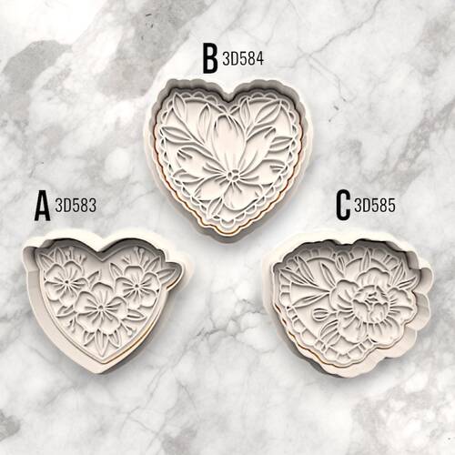 3D-Plastic cutter VALENTINES THEME-11 - 1