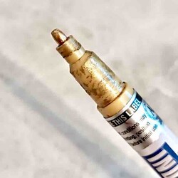 Ayna efektli akrilik boya kalemi GOLD 1,4 mm uç - 3