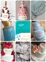 Calligraphy Stamp Alphabet ELEGANT