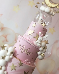 Calligraphy Stamp Alphabet FAIRY MEDIUM +mini emboss block (1)