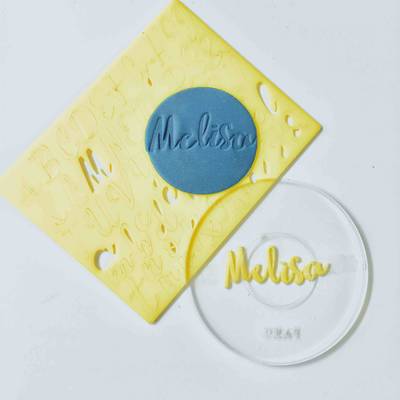 Calligraphy Stamp Alfabe KUKI - 1