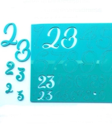Calligraphy Stamp NUMBERS