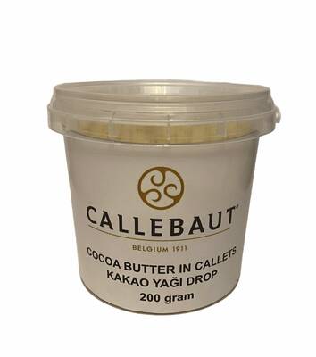 Cocoa Butter Callet Kakao Yağı Drop 200 gram - 1