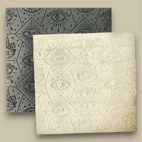 Doku transfer matı Boho Pattern-1; 15*15 cm - 1