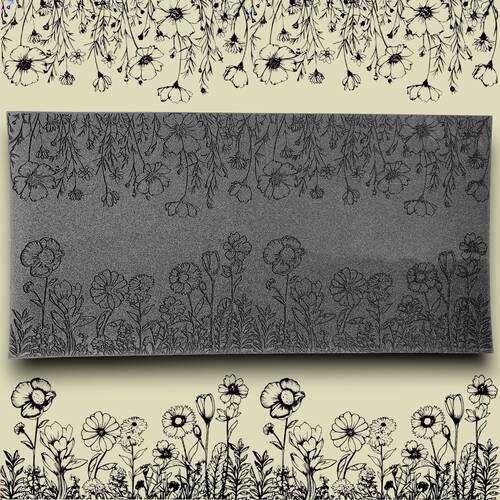 Doku transfer matı Botanical Borders-1; 38x19 cm - 1
