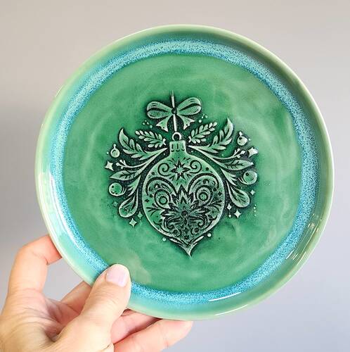 Doku transfer matı Christmas Ornament; 15*15 cm - 3