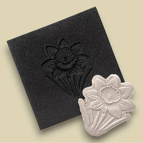 Doku transfer matı Daffodil-2; 8*8 cm - 1