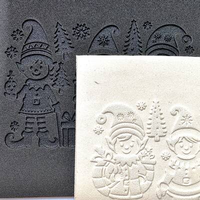Doku transfer matı Elf; 15x15 cm - 2