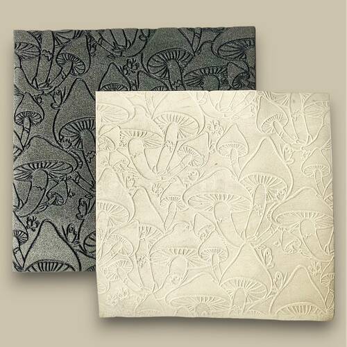 Doku transfer matı Mushroom Pattern-1; 15*15 cm - 1