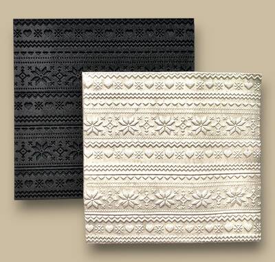 Doku transfer matı Nordic Pattern-2; 15x15 cm - 1