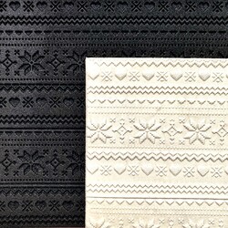 Doku transfer matı Nordic Pattern-2; 15x15 cm - 2