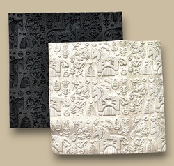 Doku transfer matı Nordic Pattern-3; 15x15 cm - 1
