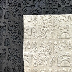 Doku transfer matı Nordic Pattern-3; 15x15 cm - 2