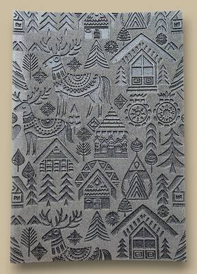 Doku transfer matı Nordic Pattern-4; 32x22 cm - 1