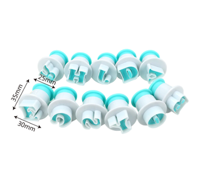 Enjektörlü Alfabe kopat; Büyük Harfler 1,8 cm - 3