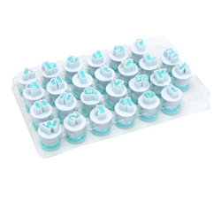Alphabet plunger set Lower Case 1,2 cm
