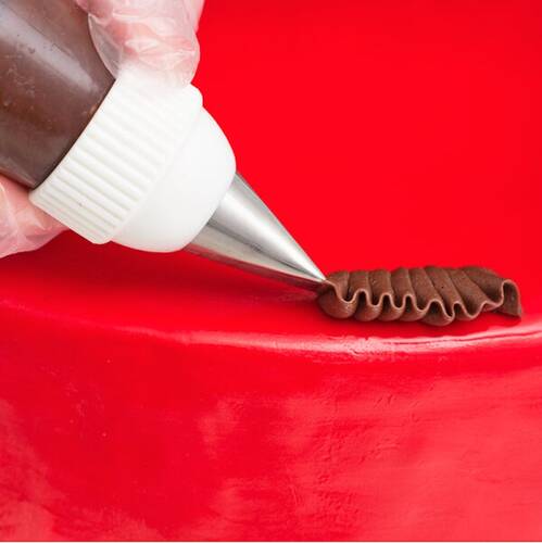 Krema sıkma duy ucu no: 124 düz petal (16 mm ağız çapı) Wilton - 4