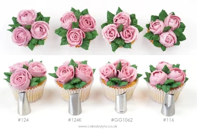 Krema sıkma duy ucu no: 124 düz petal (16 mm ağız çapı) Wilton - 5