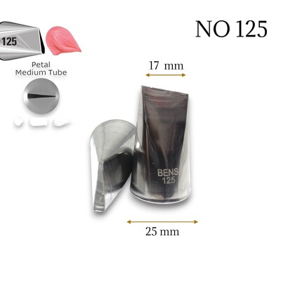 Krema sıkma duy ucu no:125