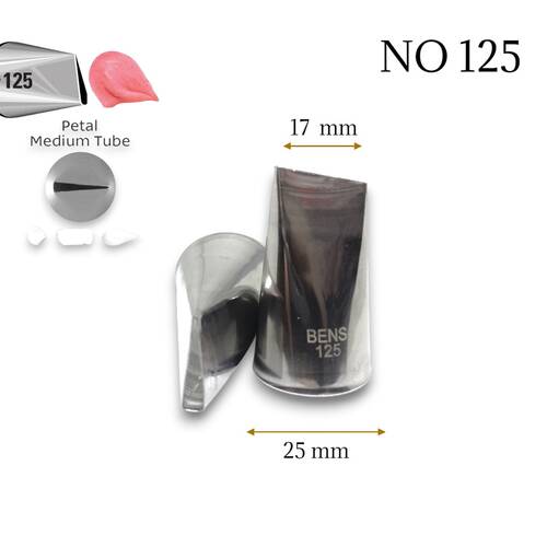 Krema sıkma duy ucu no:125 - 1
