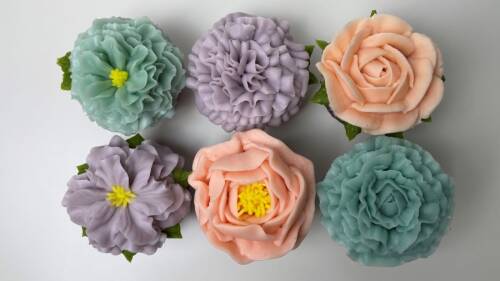 Krema sıkma duy ucu no:126K Kore petal (20 mm ağız çapı) - 4