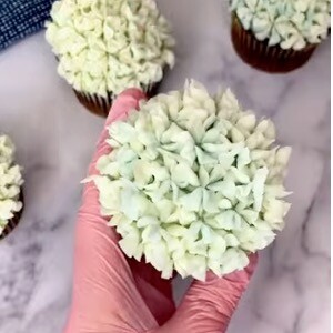 Krema sıkma duy ucu no:129 Drop Flower / Dökme Çiçek (1)