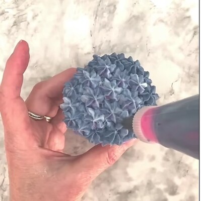 Krema sıkma duy ucu no:129 Drop Flower / Dökme Çiçek - 5