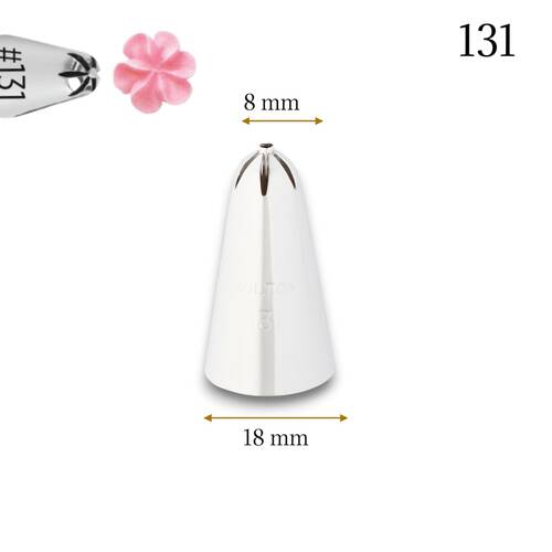 Krema sıkma duy ucu no:131 Drop Flower / Dökme Çiçek - 1