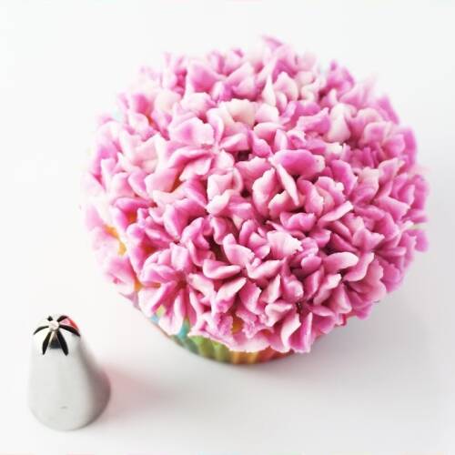 Krema sıkma duy ucu no:190 Drop Flower / Dökme Çiçek - 3