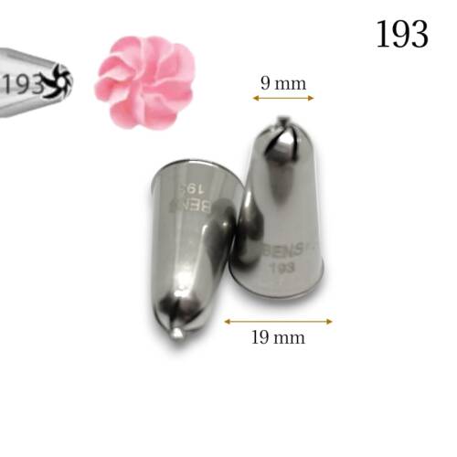 Krema sıkma duy ucu no:193 Drop Flower / Dökme Çiçek - 1