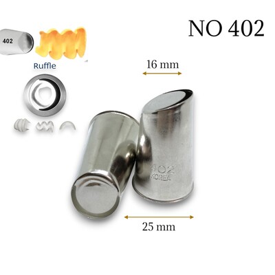 Krema sıkma duy ucu no:402 (16 mm ağız çapı)