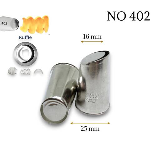 Krema sıkma duy ucu no:402 (16 mm ağız çapı) - 1