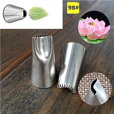 Krema sıkma duy ucu no:98 Speciality Shell (10 mm ağız çapı) - 4