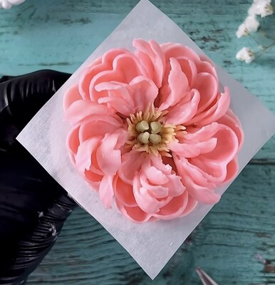 Krema sıkma duy ucu no: 123 kavisli petal (17 mm ağız çapı) (1)