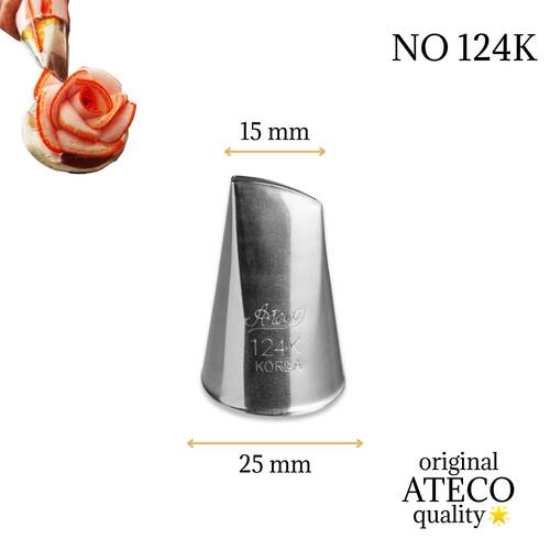 Krema sıkma duy ucu no: 124K Kore petal (15 mm ağız çapı) - 1