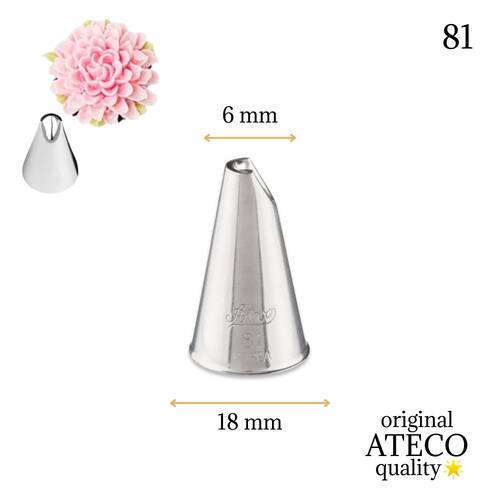 Krema sıkma duy ucu no: 81 (6 mm ağız çapı) - 1