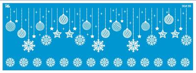 Mesh Stencil Ceramic Cup Col. Garland Ornaments; 30*10 cm - 1