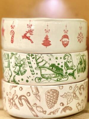Mesh Stencil Ceramic Cup Col. Ginger Concept; 30*10 cm - 3
