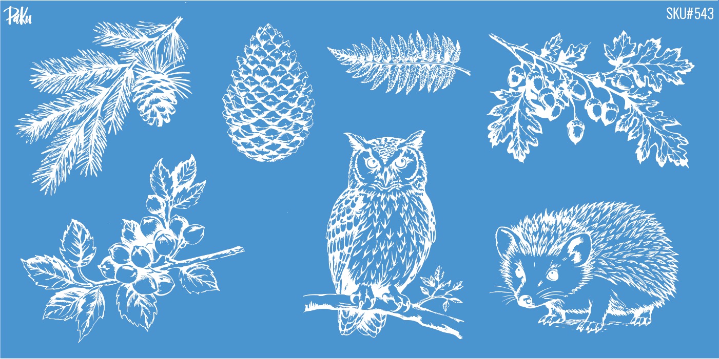 Mesh Stencil Ceramic Cup Col. Holiday Theme (22*11 cm) - 1