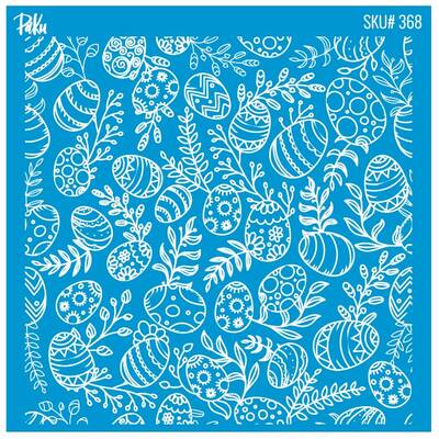 Mesh Stencil Cookie Clay Collection;  Easter Background-2  - 1