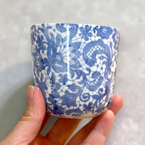Mesh Stencil Cookie Clay Collection; Lace-2 - 2