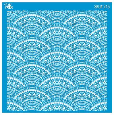 Mesh Stencil Cookie Clay Collection; Mandala - 1