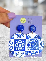 Mesh Stencil Cookie Clay Collection; Tiles - 2