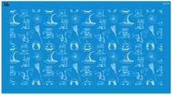 Mesh Stencil Crystal Collection; Halloween Background (36*18 cm) - 1