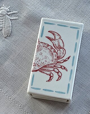 Mesh Stencil Crystal Collection; Sea Food Set; (33*22 cm) - 4