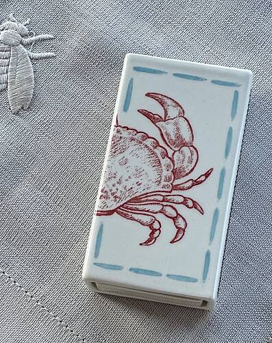 Mesh Stencil Crystal Collection; Sea Food Set; (33*22 cm) - 4