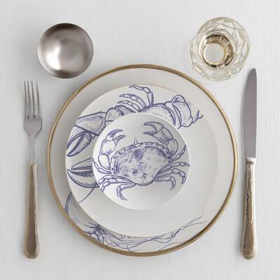 Mesh Stencil Crystal Collection; Sea Food Set; (33*22 cm) - 9