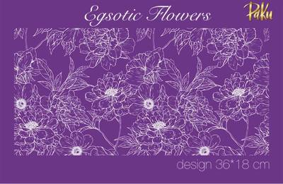 Mesh Stencil; Exotic Flowers - 1